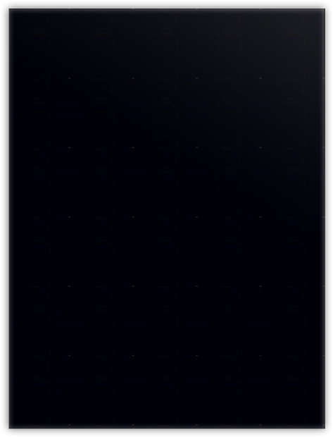 Black Semi-Gloss 14pt C1S 9 x 12 Two Pocket Folders with 4 Inch Curved Pockets