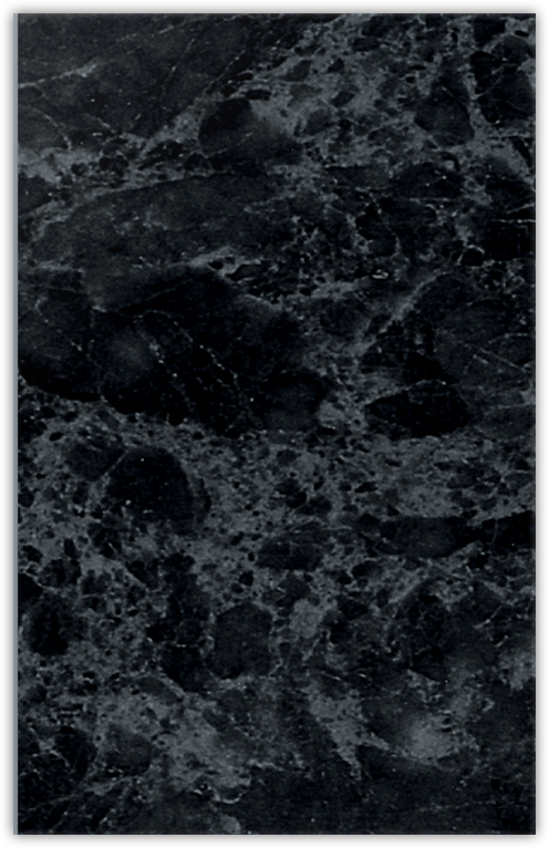 Black Marble Semi-Gloss 14pt C1S 6 x 9 Two Pocket Half Size Folders with 3 Inch Pockets