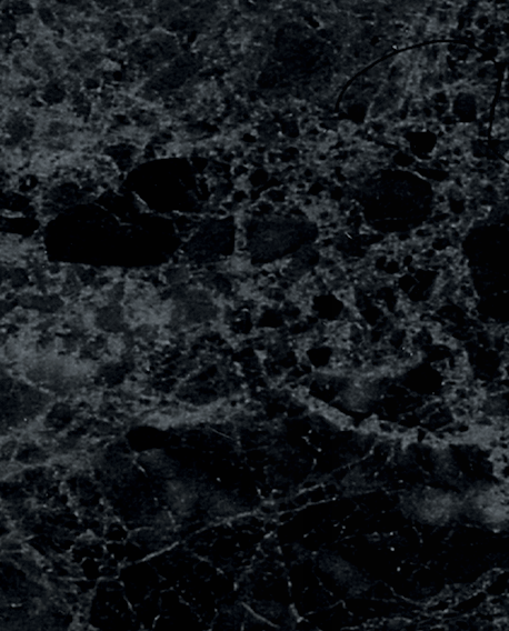 Black Semi-Gloss Marble 14pt C1S 9 1/2 x 11 3/4 Two Pocket Folders with 4 1/2 Inch Pockets and 1 Inch Reinforced Top and Edges