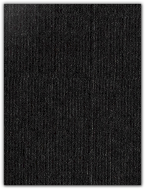 Black Linen 80lb 9 x 12 Two Pocket Folders with 4 Inch Round Corner Pockets