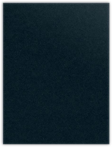 Black Licorice Vellum 100lb 9 x 12 Two Pocket Folders with 4 Inch Curved Pockets