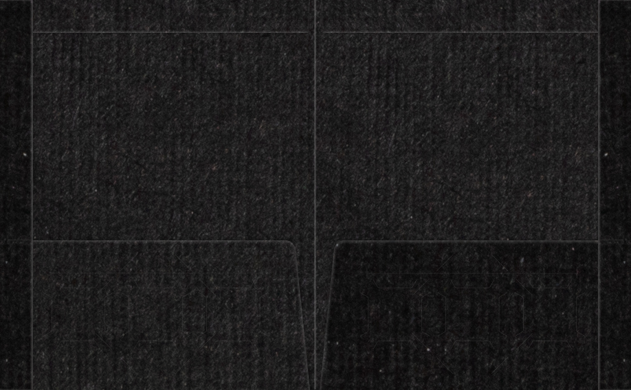 Deep Black Linen 100lb 9 1/2 x 11 3/4 Two Pocket Folders with 4 1/2 Inch Pockets and 1 Inch Reinforced Top and Edges