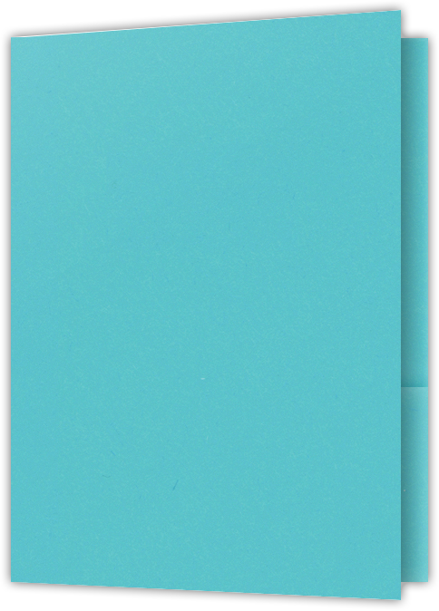 Blue Raspberry Vellum 100lb 9 x 12 Two Pocket Folders with 4 Inch Pockets
