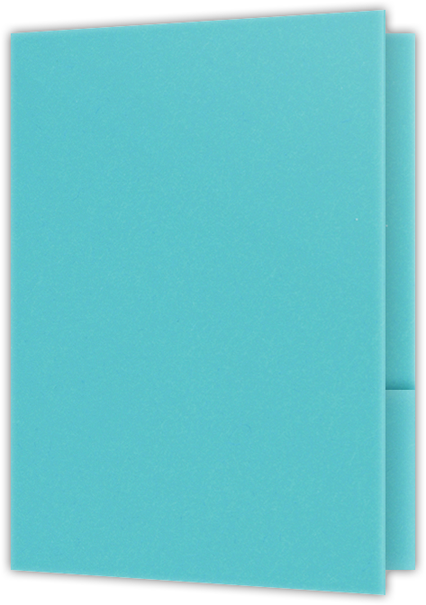 Blue Raspberry Vellum 100lb 9 x 12 Two Pocket Folders with 4 Inch Curved Pockets
