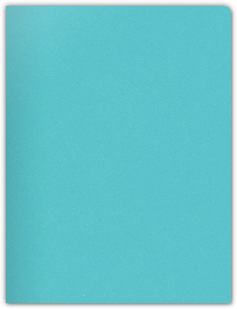 Blue Raspberry Vellum 100lb 9 x 12 Two Pocket Round Corner Folders with 4 1/4 Inch Pocket