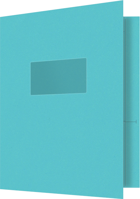 Blue Raspberry Vellum 100lb 9 1/2 x 11 3/4 Two Pocket Folders with 4 1/2 Inch Pockets and 1 Inch Reinforced Top and Edges