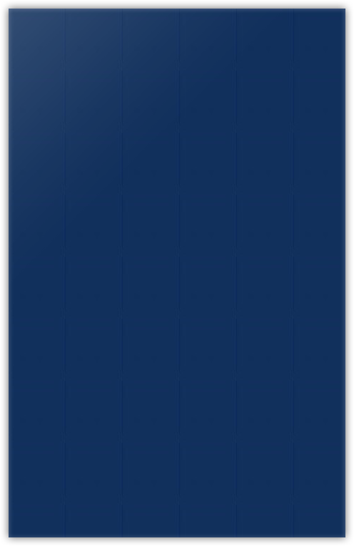 Navy Semi-Gloss 14pt C1S 6 x 9 Two Pocket Half Size Folders with 3 Inch Pockets