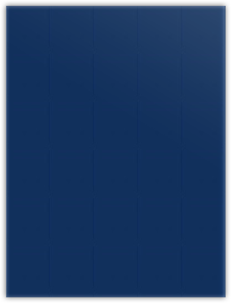Navy Semi-Gloss 14pt C1S 9 x 12 Two Pocket Folders with 4 Inch Curved Pockets