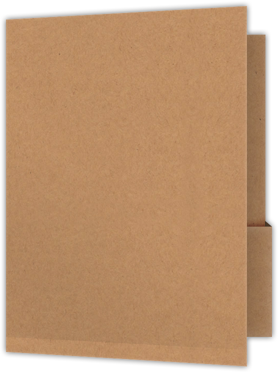 Jute Vellum 80lb 9 x 12 Two Pocket Folders with 4 1/4 Inch Deep Box Pockets and 1/4 Inch Expansion with Double Score Spine