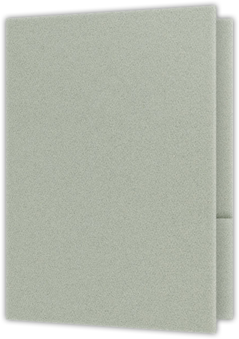 Granite Felt 80lb 9 x 12 Two Pocket Folders with 4 Inch Curved Pockets