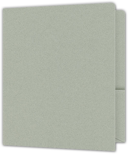 Granite Felt 80lb 9 x 12 Two Pocket Round Corner Folders with 4 1/4 Inch Pocket