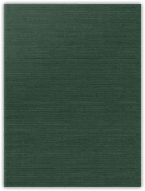 Deep Pine Linen 100lb 9 x 12 Two Pocket Folders with 4 Inch Pockets