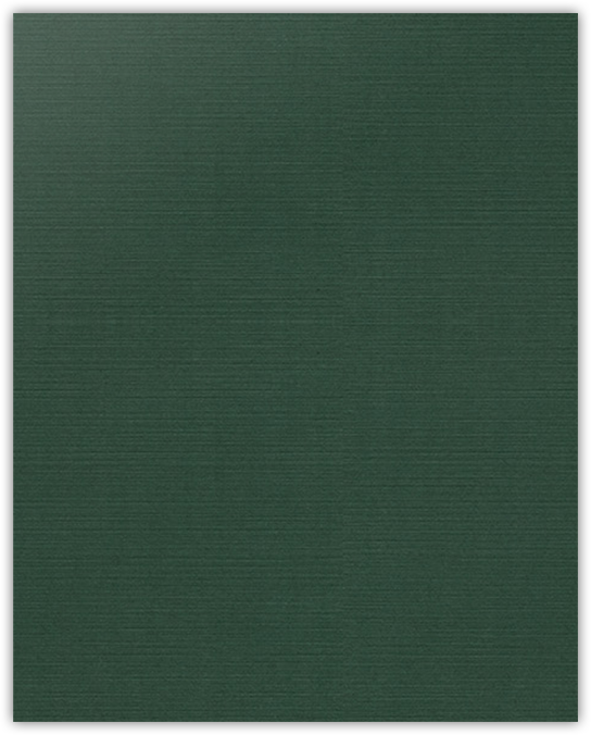 Deep Pine Linen 100lb 9 x 12 Two Pocket Folders with 4 1/4 Inch Deep Box Pockets and 1/4 Inch Expansion with Double Score Spine