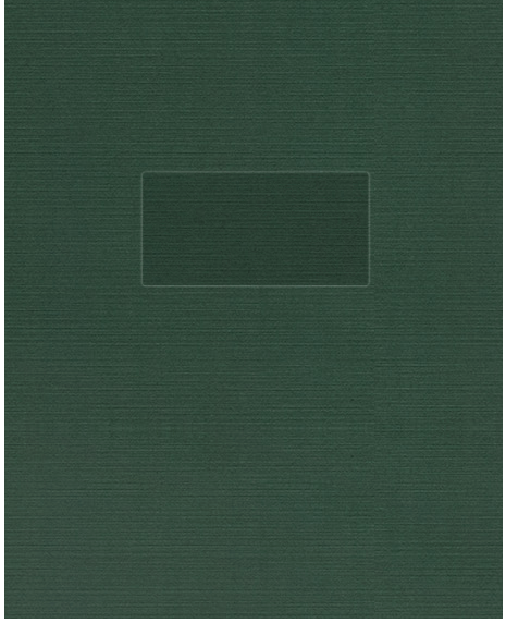 Deep Pine Linen 100lb 9 1/2 x 11 3/4 Two Pocket Folders with 4 1/2 Inch Pockets and 1 Inch Reinforced Top and Edges
