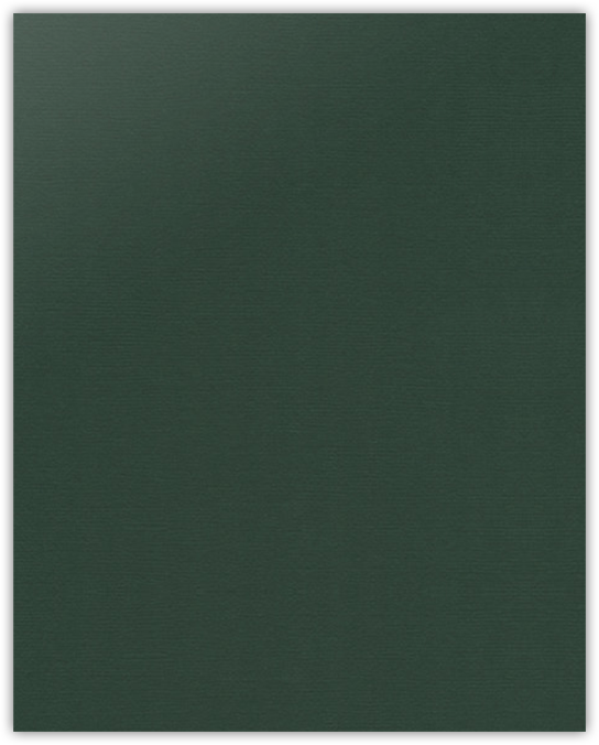 Forest Green Hopsack 90lb 9 x 12 Two Pocket Folders with 4 1/4 Inch Deep Box Pockets and 1/4 Inch Expansion with Double Score Spine