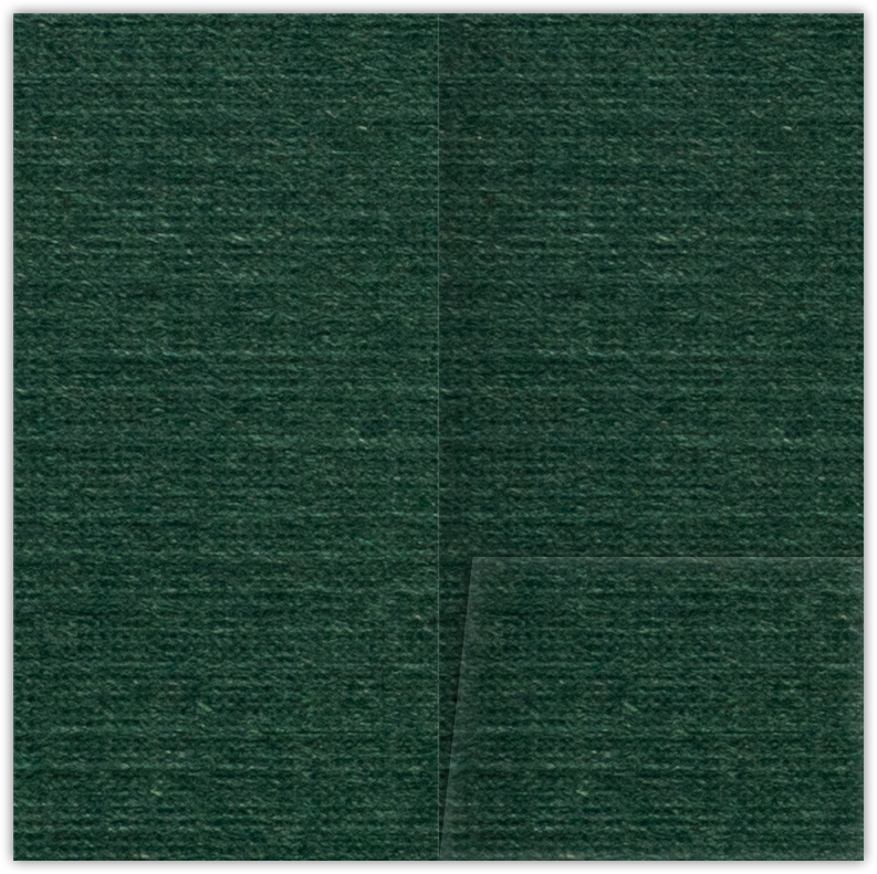 Green Linen 80lb 3 1/2 x 7 One Pocket Key Card Holders with 2 1/2 Inch Pocket