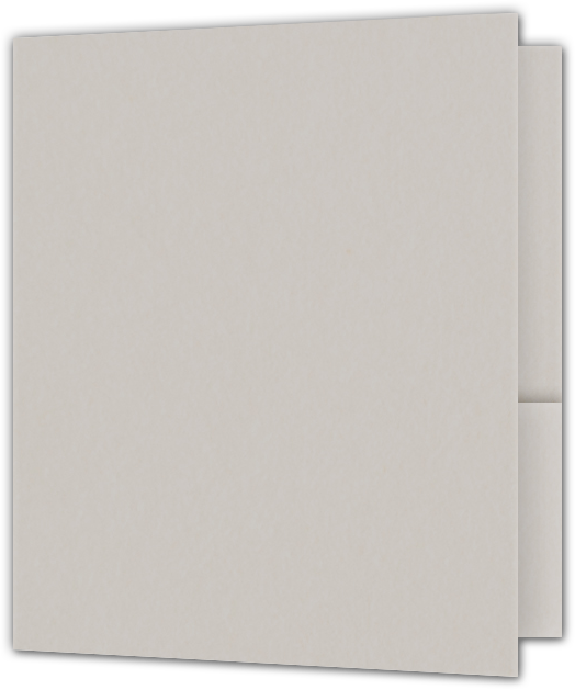 Natural Smooth 80lb 9 x 12 Two Pocket Folders with 4 Inch Round Corner Pockets