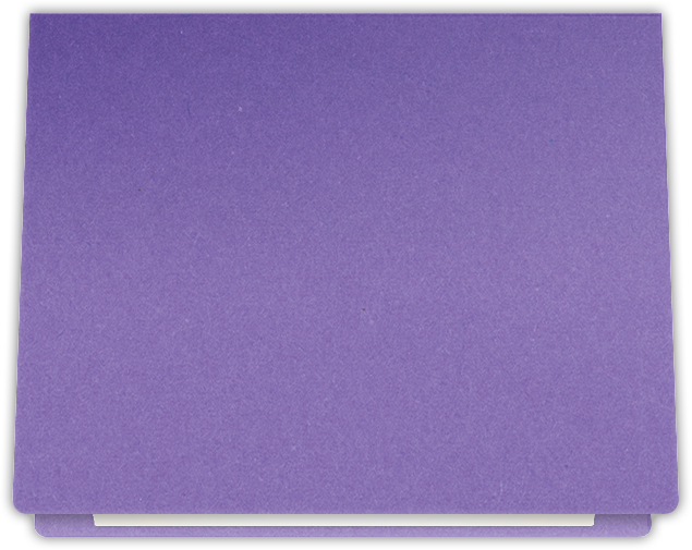 Grape Jelly Vellum 100lb 9 1/2 x 12 Landscape or Portrait Certificate Holders with Rounded Corner Slits