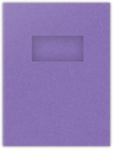 Grape Jelly Vellum 100lb 9 x 12 Two Pocket Folders with 4 Inch Pockets and 2 x 4 Window