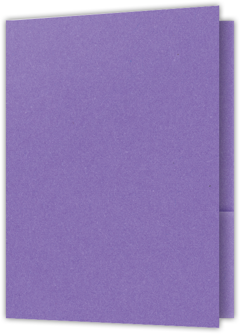 Grape Jelly Vellum 100lb 9 x 12 Two Pocket Folders with 4 Inch Pockets