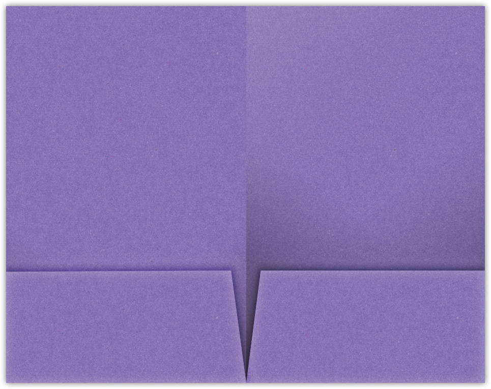 Grape Jelly Vellum 100lb 9 1/2 x 14 1/2 Two Pocket Legal Folders with 4 1/2 Inch Pockets
