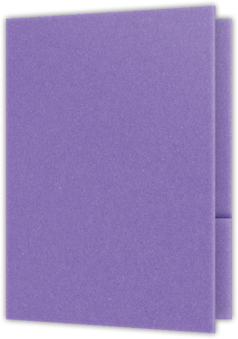Grape Jelly Vellum 100lb 9 x 12 Two Pocket Folders with 4 Inch Curved Pockets