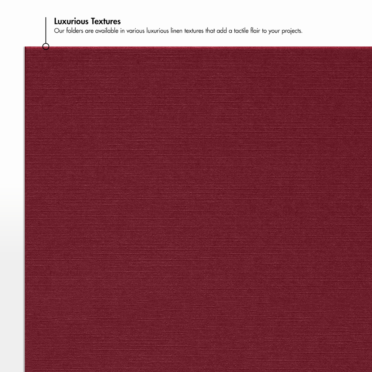 Burgundy Linen 9 1/2 x 12 Landscape or Portrait Certificate Holders with Square Corner Slits (Holds 8 1/2 x 11 Certificate)