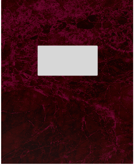 Burgundy Semi-Gloss 14pt C1S 9 1/2 x 11 3/4 Two Pocket Folders with 4 1/2 Inch Pockets and 1 Inch Reinforced Top and Edges