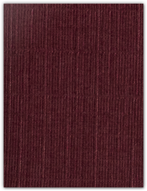 Burgundy Linen 80lb 9 x 12 Two Pocket Folders with 4 Inch Round Corner Pockets