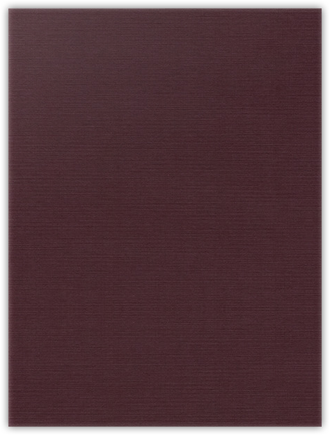 Merlot Linen 100lb 9 x 12 Two Pocket Folders with 4 Inch Pockets