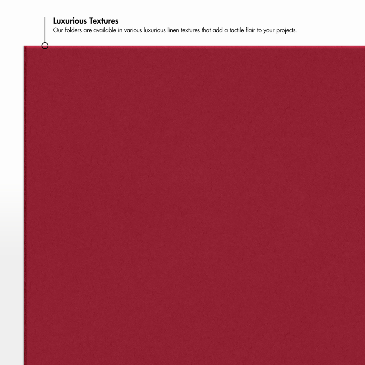 Red Hopsack 90lb 9 1/2 x 12 Landscape or Portrait Certificate Holders with Square Corner Slits (Holds 8 1/2 x 11 Certificate)