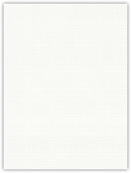 Bright White Linen 100lb 9 x 12 Two Pocket Folders with 4 Inch Round Corner Pockets and 1/4 Inch Expansion with Double Score Spine