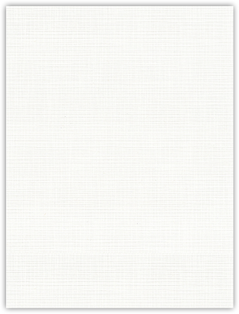Bright White Linen 100lb 9 x 12 Two Pocket Folders with 4 Inch Curved Pockets