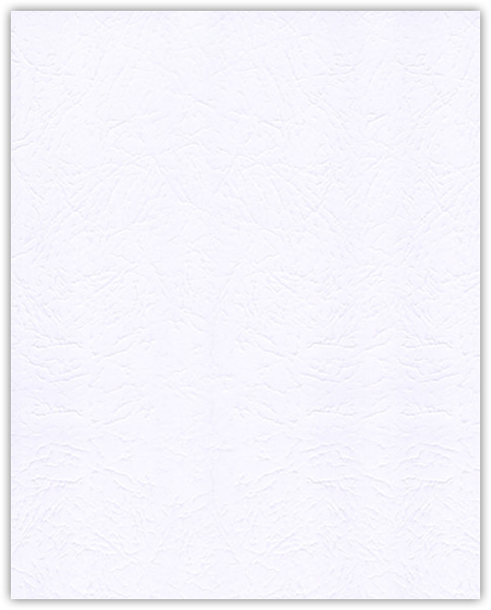 Marble Crush White Smooth 12pt C1S 9 x 12 Two Pocket Folders with 4 1/4 Inch Deep Box Pockets and 1/4 Inch Expansion with Double Score Spine