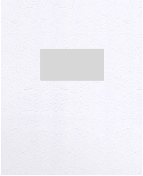 Marble Crush White 12pt C1S 9 1/2 x 11 3/4 Two Pocket Folders with 4 1/2 Inch Pockets and 1 Inch Reinforced Top and Edges