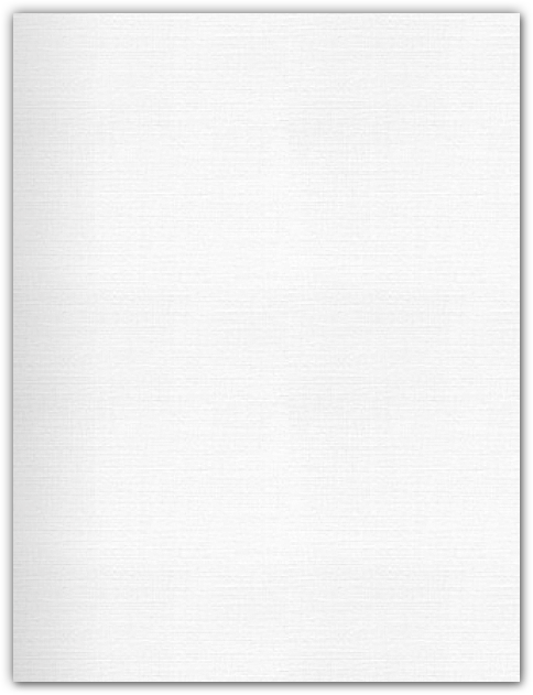 Warm White Linen 80lb 9 x 12 Two Pocket Folders with 4 Inch Round Corner Pockets