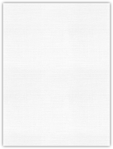 Warm White Linen 80lb 9 x 12 Two Pocket Folders with 4 Inch Round Corner Pockets and 1/4 Inch Expansion with Double Score Spine