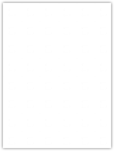 White Semi-Gloss 18pt C1S 9 x 12 Two Pocket Folders with 4 Inch Pockets