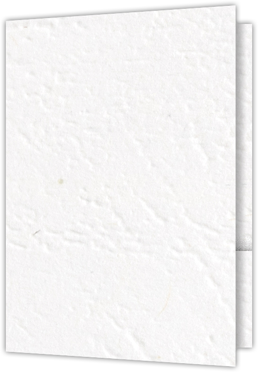 White Cordwain 90lb 9 1/2 x 14 1/2 Two Pocket Legal Folders with 4 1/2 Inch Pockets