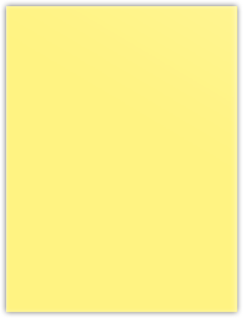 Canary Smooth 140lb 9 x 12 Two Pocket Folders with 4 Inch Curved Pockets
