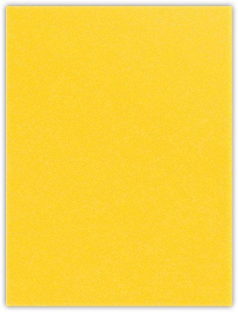 Lemon Drop Vellum 100lb 9 x 12 Two Pocket Folders with 4 Inch Curved Pockets