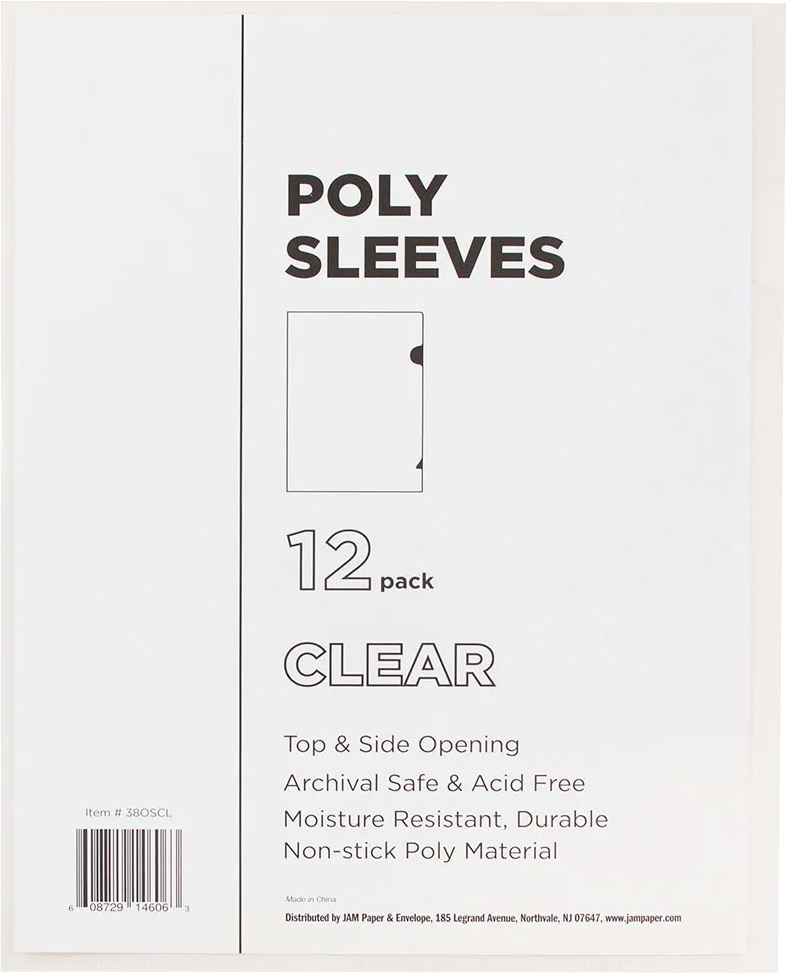 Clear Plastic Sleeves
