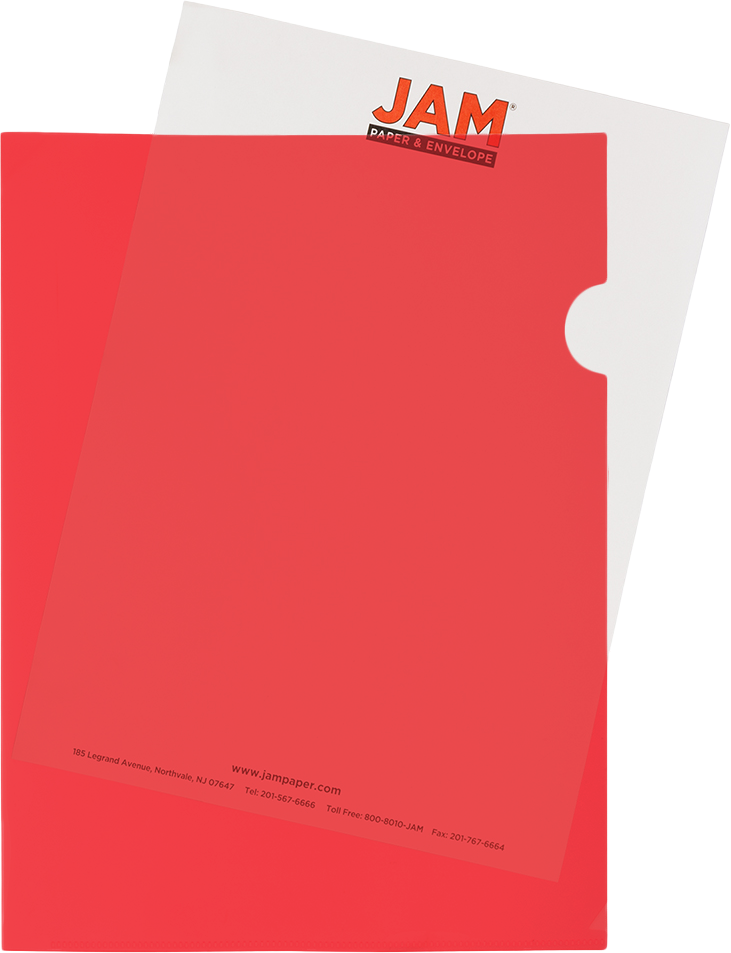 Red Plastic Sleeves