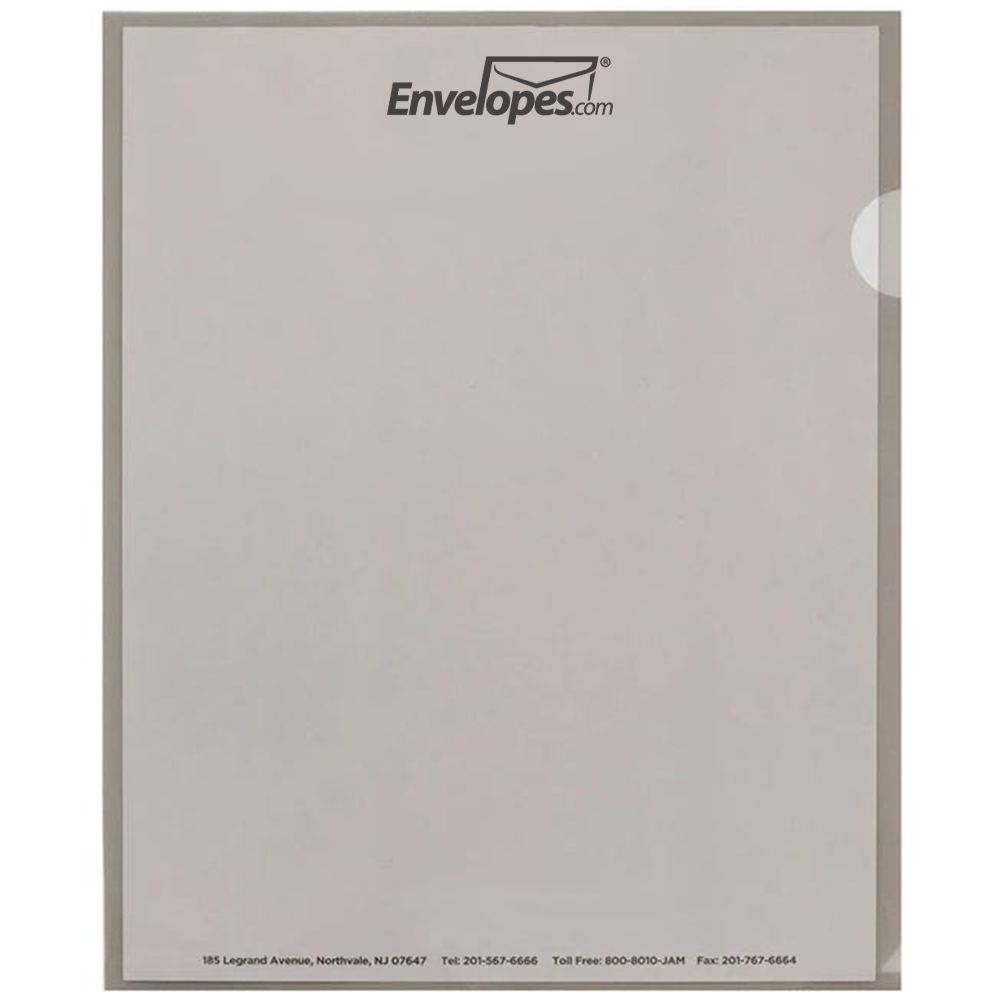 Smoke Gray Plastic Sleeves
