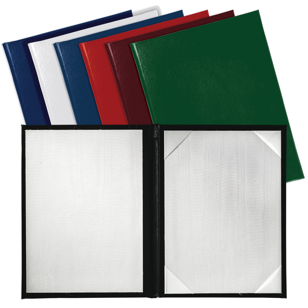 Royal Blue 11 1/2 x 14 1/2 Landscape Padded Diploma Covers (Holds 11 x 14 Document)