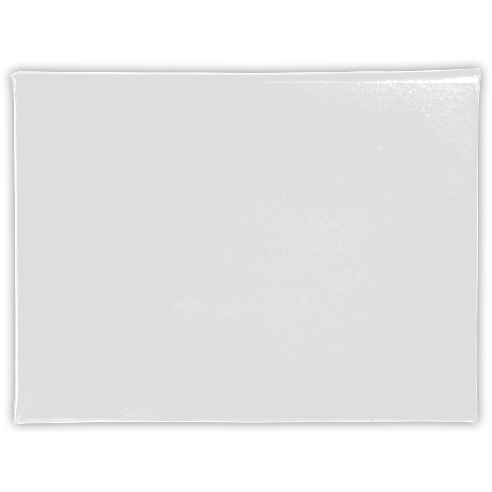 White 11 1/2 x 14 1/2 Landscape Padded Diploma Covers (Holds 11 x 14 Document)