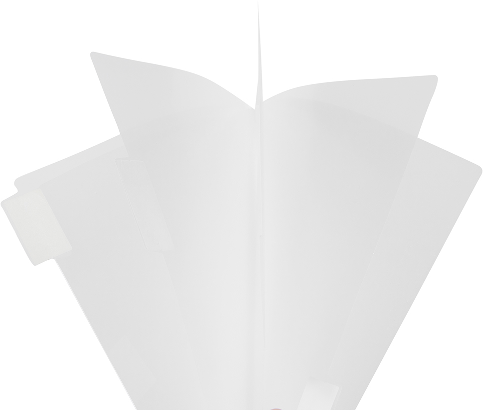 Clear 5 Tab 9 x 11 3/4 Plastic Sleeves