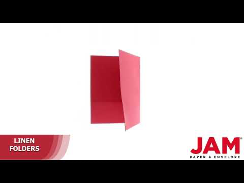Red Linen 9 x 12 Folders