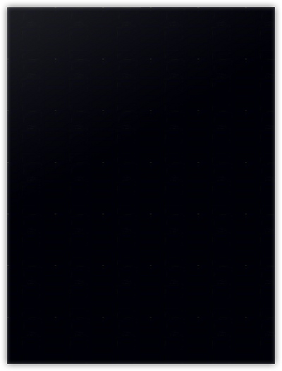 Black Semi-Gloss 14pt C1S 9 x 12 Two Pocket Folders with 4 Inch Pockets