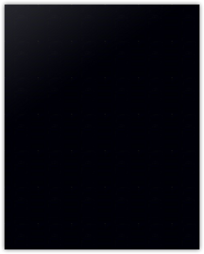 Black Semi-Gloss 14pt C1S 9 x 12 Two Pocket Folders with 4 1/4 Inch Deep Box Pockets and 1/4 Inch Expansion with Double Score Spine
